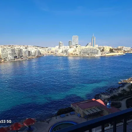 Waterfront Panorama Massive Three Bedrooms Flat S8 Apartment Sliema